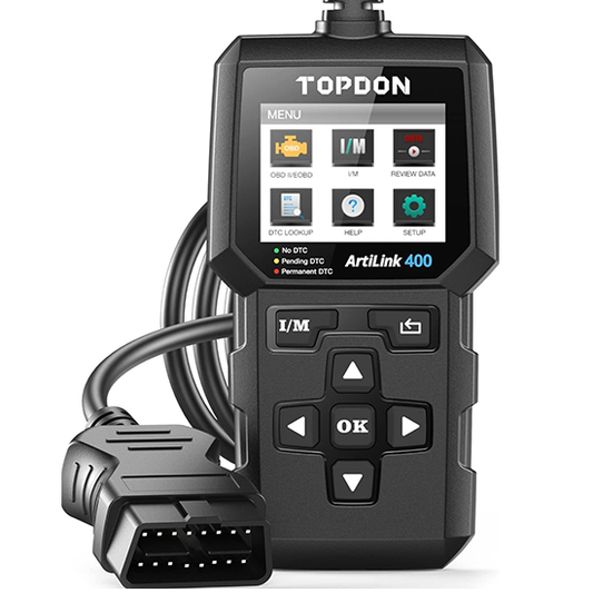 TOPDON AL400 OBD2 Scanner, Full OBDII Code Reader, Check Engine Light Scan Tool (Without box)