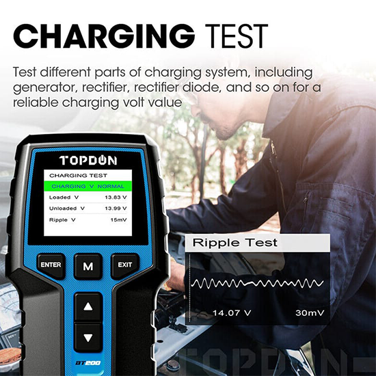 TOPDON BT200 12V/24V Battery Tester