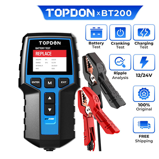 TOPDON BT200 12V/24V Battery Tester