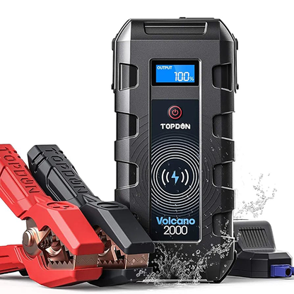 TOPDON Volcano 2000 - Only Accessories-casing and Battery clips and kit with faulty battery