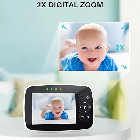 GoodBaby Video Baby Monitor - 3.5" Screen SM35PTZ. ( No Memory Card Support )