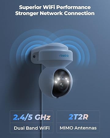 REOLINK E1 Pan Tilt WiFi Camera 5MP for Indoor and Outdoor Home Security